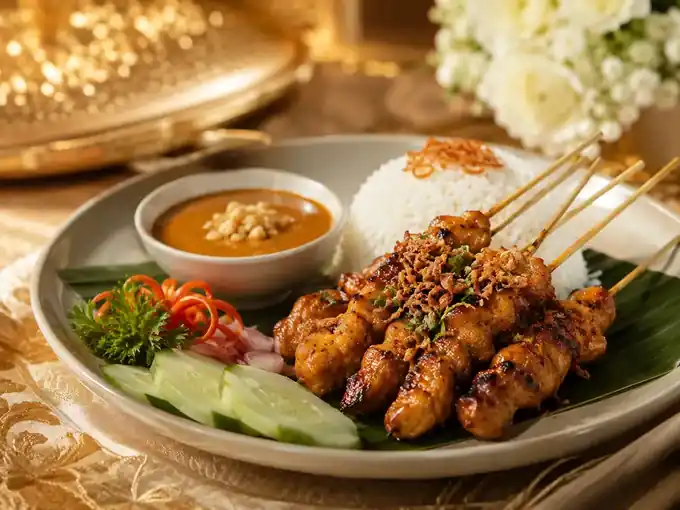 Sajian untuk catering pernikahan